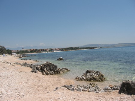 Novalja, Gajac és Strasko között